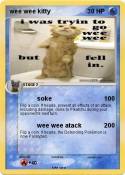 wee wee kitty