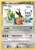 Snivy, Tepig