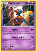 Deoxys team