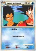 vageta and goku