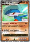 Shiny Gallade