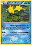 yellow floating