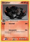 lava golum