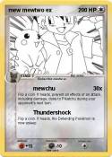 mew mewtwo ex