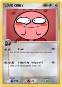 LOVE KIRBY 