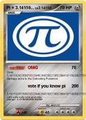 Pi = 3.14159...