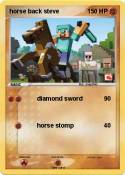horse back steve horse back