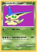 blue victini EX