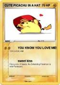 CUTE PICACHU IN