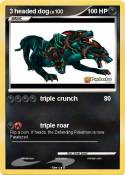 3 headed dog
