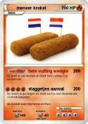 meneer kroket