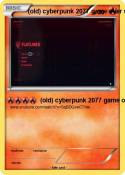 (old) cyberpunk