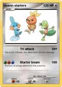 Hoenn starters