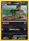 thunder light