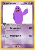 Purple Platypus