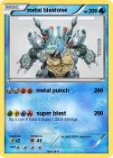 metal blastoise