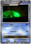 green axolotl