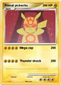 Primal pickachu