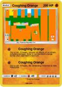 Coughing Orange