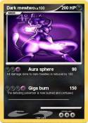 Dark mewtwo