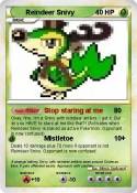 Reindeer Snivy