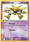 Blue's Alakazam