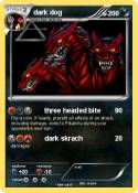 dark dog