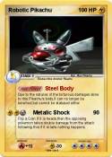 Robotic Pikachu