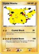 Crystal Pikachu