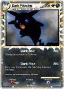 Dark Pikachu