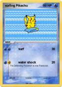 surfing Pikachu