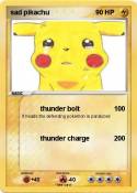 sad pikachu