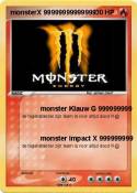 monsterX