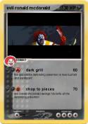 evil ronald mcdonald evil ronald