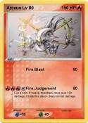 Arceus Lv 80