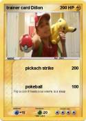 trainer card