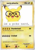 nerdy pikachu