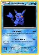 Crystal Pikachu