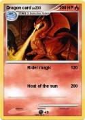 Dragon card