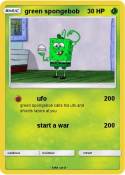 green spongebob