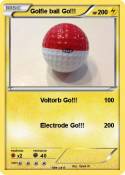 Golfie ball