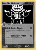 Sans The Skeleton Sans The