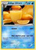 orange menace