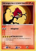 red angry bird