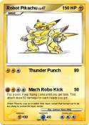 Robot Pikachu