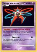 Deoxys attack Deoxys attack