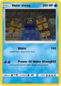 Water sheep