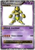 Evel mewtwo