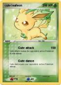 cute leafeon