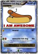 Awesome hot dog